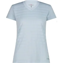 CMP Damen Striped Mesh T-Shirt