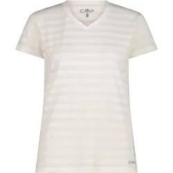 CMP Damen Striped Mesh T-Shirt
