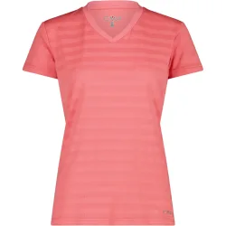 CMP Damen Striped Mesh T-Shirt