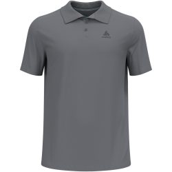 Odlo F-Dry Poloshirt für Herren - Wandern, Casual Comfort - grau, S