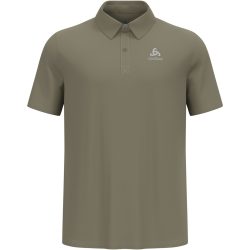 Odlo Cardada Poloshirt für Herren - Wandern, Casual Comfort - grün, M