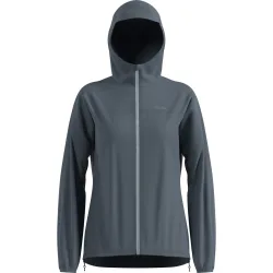 Odlo X-Alp Waterproof Laufjacke für Damen - Trail Running, Wandern - grau, S