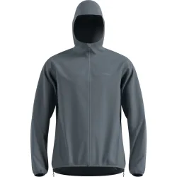 Odlo X-Alp Waterproof Laufjacke für Herren - Trail Running, Wandern - grau, L