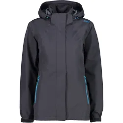 CMP - damen wasserdichte jacke mit kapuze und belüftung, für Damen, Größe XXL