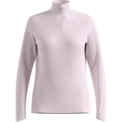 Odlo Essential Ceramiwarm Lauf-Mid Layer Half-Zip für Damen - Running - pink, M