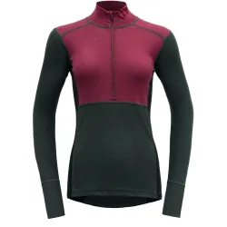 Devold Damen Lauparen Merino 190 Zip Neck Longsleeve