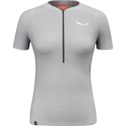 Salewa Damen Pedroc Pro Dry Half Zip T-Shirt