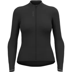 Odlo 150 Langarm-Radshirt Full-Zip für Damen - Radsport - schwarz, L