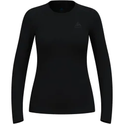 Odlo - Thermo-Shirt, Natural Merino 200, L, Black