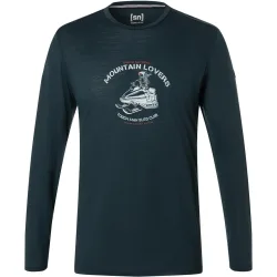 Super.Natural Herren Sled Club Longsleeve