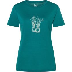Super.Natural Damen Flower Boots T-Shirt
