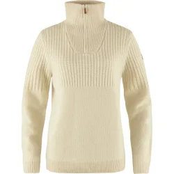Fjällräven Damen Övik Half Zip Knit Pullover