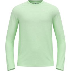 Odlo Essential Seamless Langarm-Laufshirt für Herren - Training, Running - grün, XL