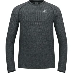 Odlo Essential Seamless Langarm-Laufshirt für Herren - Training, Running - grün, L