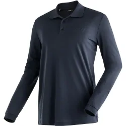 Maier Sports Herren Ulrich Polo Longsleeve