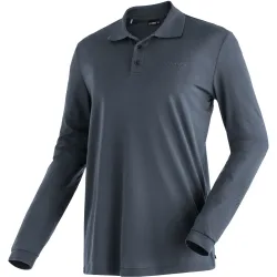 Maier Sports Herren Ulrich Polo Longsleeve
