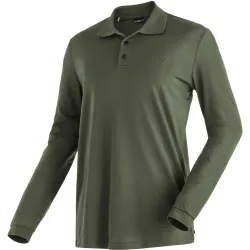 Maier Sports Herren Ulrich Polo Longsleeve