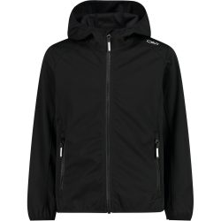 CMP - mädchen regenjacke mit kapuze, Regenjacke mit Kapuze Mädchen, 6A, Schwarz