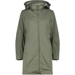CMP Damen Light Softshell Hoodie Parka