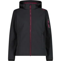 CMP Damen Softshell Hoodie Jacke