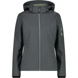 CMP Damen Softshell Hoodie Jacke