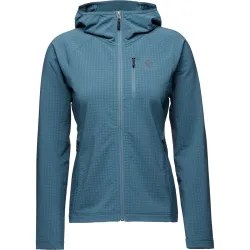 Black Diamond Damen Coefficient Storm Hoodie Jacke