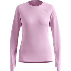 Odlo X-Alp 115 Langarm-Laufshirt für Damen - Trail Running, Wandern - lila, L