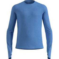 Odlo X-Alp 115 Langarm-Laufshirt für Herren - Trail Running, Wandern - blau, M