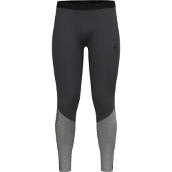 Odlo Revelstoke Performance Wool 150 Base Layer Tights für Herren - Ski & Snow - grau, XXL
