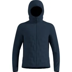 Odlo Zeroweight Insulator Langlauf-Hoodie Full-Zip für Herren - Skilanglauf, Ski & Snow - marineblau, M