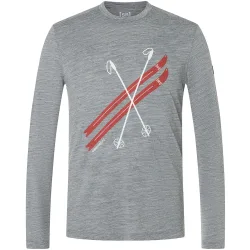 Super.Natural Herren Kryssede Ski Longsleeve