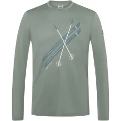 Super.Natural Herren Kryssede Ski Longsleeve