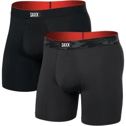 Saxx Underwear Herren Multi Sport Mesh 2er Pack Boxer