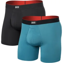 Saxx Underwear Herren Multi Sport Mesh 2er Pack Boxer