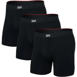 Saxx Underwear Herren Vibe Xtra Fly 3er Pack Boxer