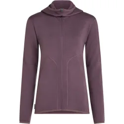 Icebreaker Damen 560 Realfleece Elemental II Hoodie Jacke