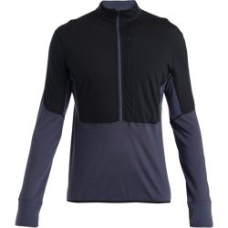 Icebreaker Herren 200 Realfleece Descender Half Zip Longsleeve