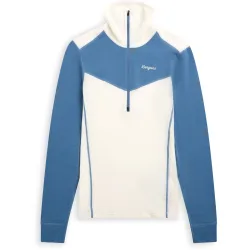 Bergans Damen Inner:Dual Merino Half Zip Longsleeve