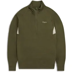 Bergans Herren Inner:Pure Merino Half Zip Longsleeve