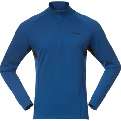 Bergans Herren Inner:Pure Merino Half Zip Longsleeve
