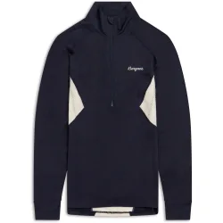 Bergans Damen Inner:Pure Merino Half Zip Longsleeve