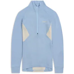 Bergans Damen Inner:Pure Merino Half Zip Longsleeve