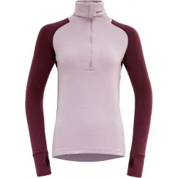 Devold Damen Expedition Merino Silk Zip Longsleeve