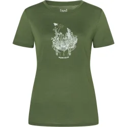 Super.Natural Damen Flowerhands T-Shirt
