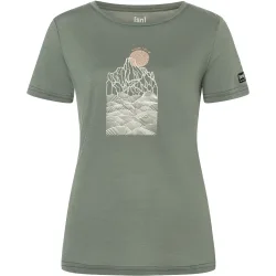 Super.Natural Damen Preikestolen Cliffs T-Shirt