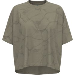 Odlo Active 365 Natural Blend Print Lauf-T-Shirt für Damen - Training - grün, L