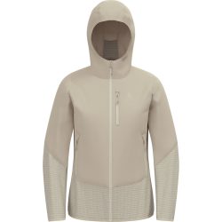 Odlo Ascent Hybrid Isolationsjacke für Damen - Wandern, Casual Comfort - beige, M