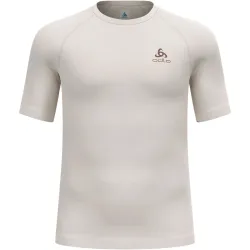Odlo Merino Performance Wool 140 Seamless Base Layer T-Shirt für Herren - Wandern, Radsport - beige, M