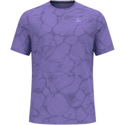 Odlo Zeroweight Engineered Chill-Tec Lauf-T-Shirt für Herren - Training, Running - lila, XXL