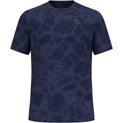 Odlo Zeroweight Engineered Chill-Tec Lauf-T-Shirt für Herren - Training, Running - blau, XXL